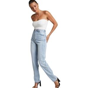 ROLLA’S Elle Super High-Rise Relaxed Jeans in G’Day Mate Wash Size 24